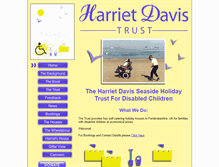 Tablet Screenshot of harriet-davis-trust.org.uk